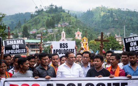 RSS Leader's Anti-Christian Remarks Spark Outrage.