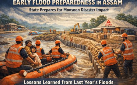 Assam Rolls Out Early Flood Preparedness Measures After Last Year’s Devastation.