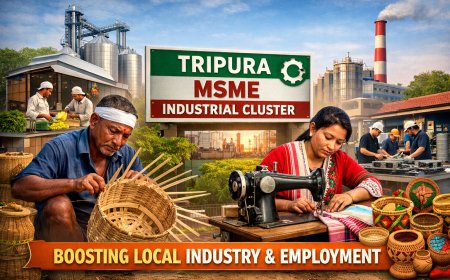 Tripura Sets Up New Industrial Cluster to Supercharge MSME Growth.