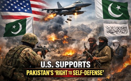 U.S. Endorses Pakistan’s “Right to Self-Defense” Amid Escalating Border War With Afghanistan.