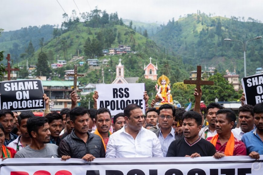 RSS Leader's Anti-Christian Remarks Spark Outrage.