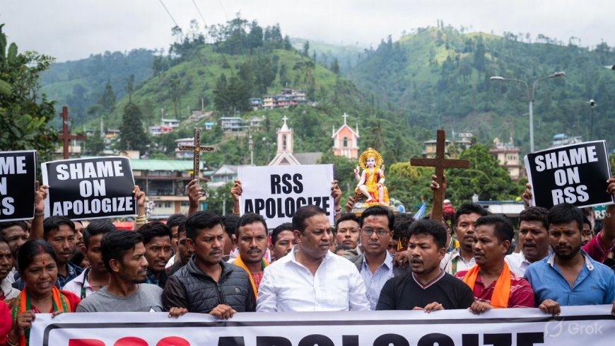 RSS Leader's Anti-Christian Remarks Spark Outrage.